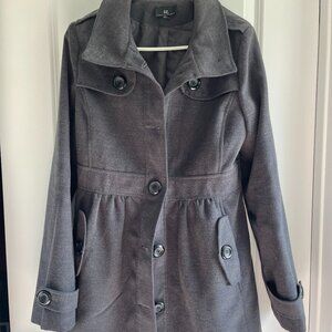 Byer California Gray Peacoat